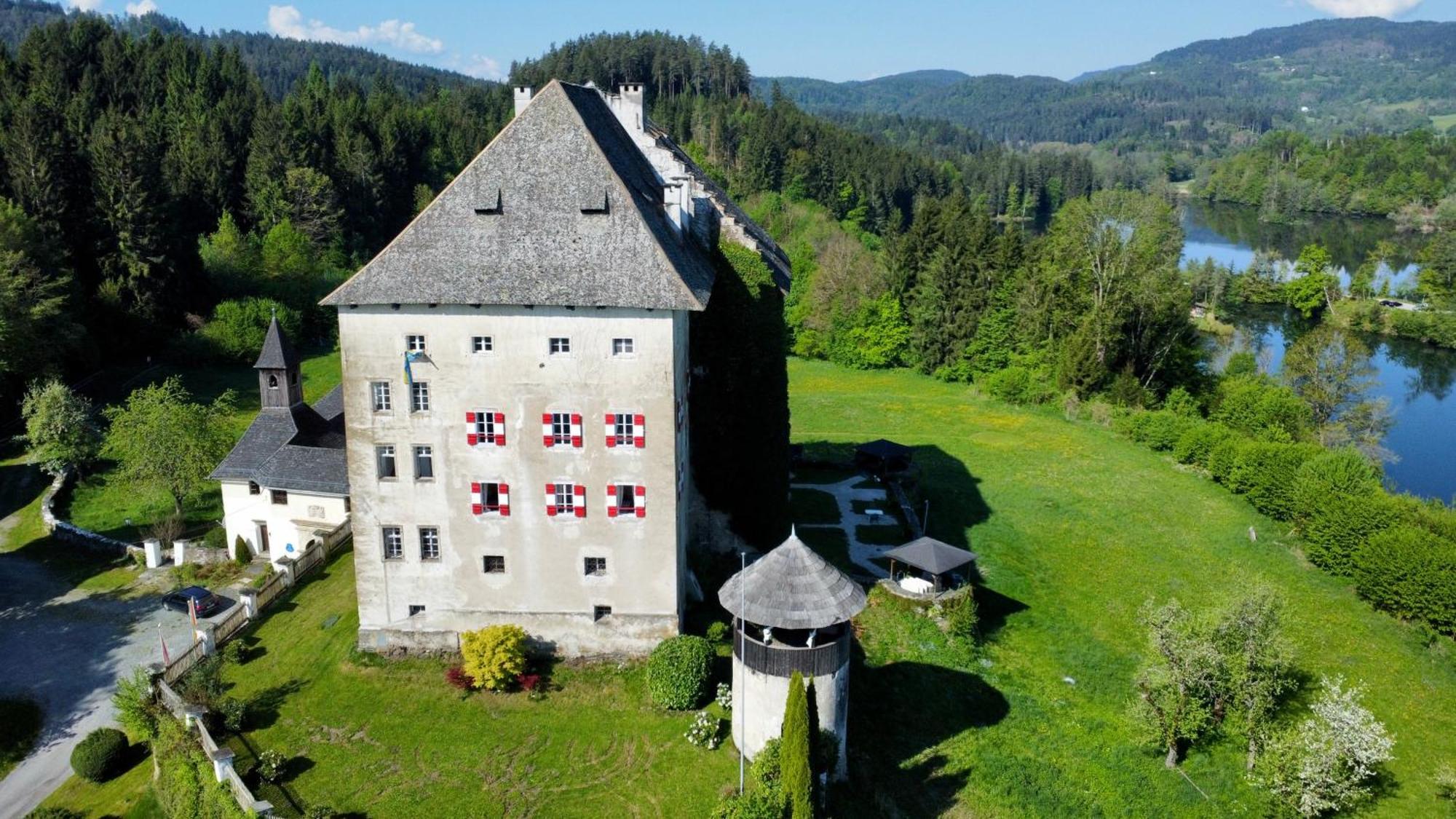 Schloss Moosburg Gaestehaus Zewnętrze zdjęcie
